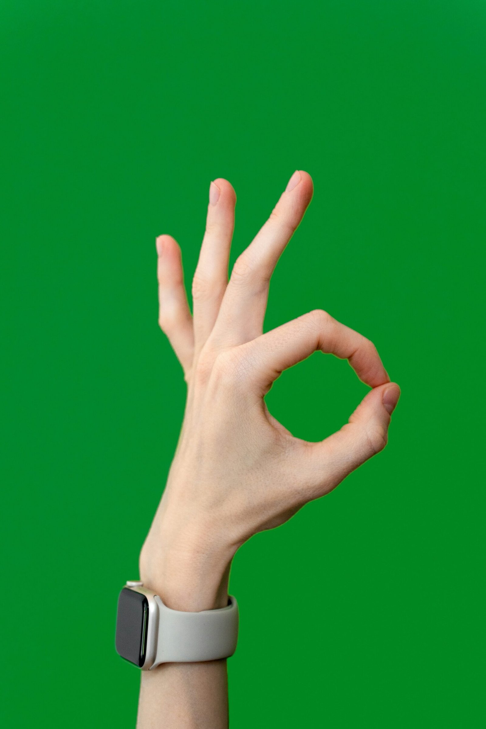a person making a a person making a peace sign with their hand